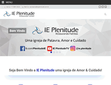 Tablet Screenshot of ieplenitude.com.br